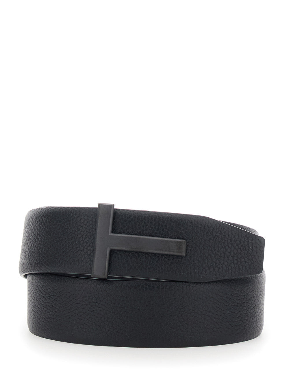 Tom Ford Men 4Cm Soft Grainy Leather