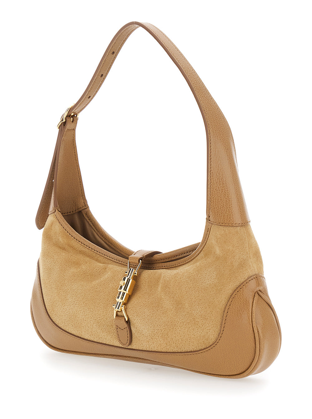 Gucci Women Hbg Jackie 1961 Suede Softy Pi