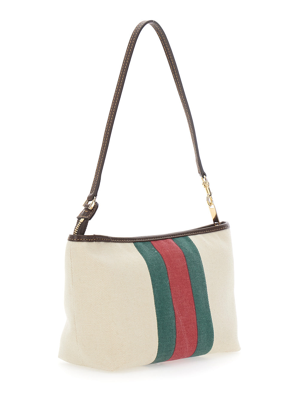 Gucci Women Gucci Summer Pouch Canvas Washed Web