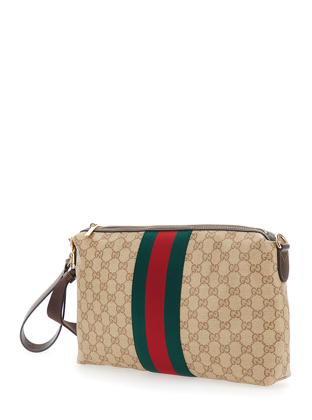 Gucci Men Gucci Web Vintage Sand Vetrificato