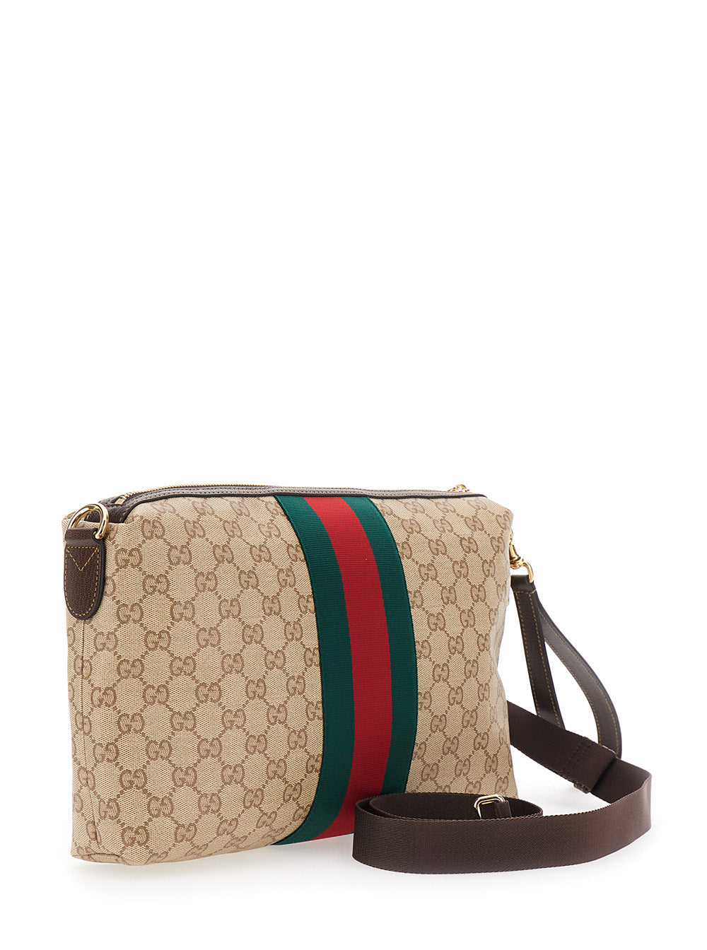 Gucci Men Gucci Web Vintage Sand Vetrificato