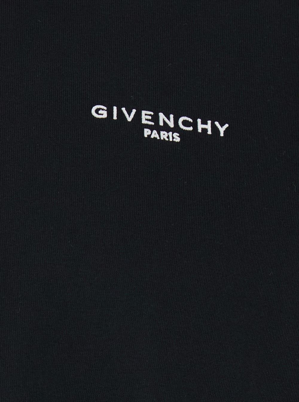 Givenchy Men Black T-Shirt With Logo On The Front In Cotton Men