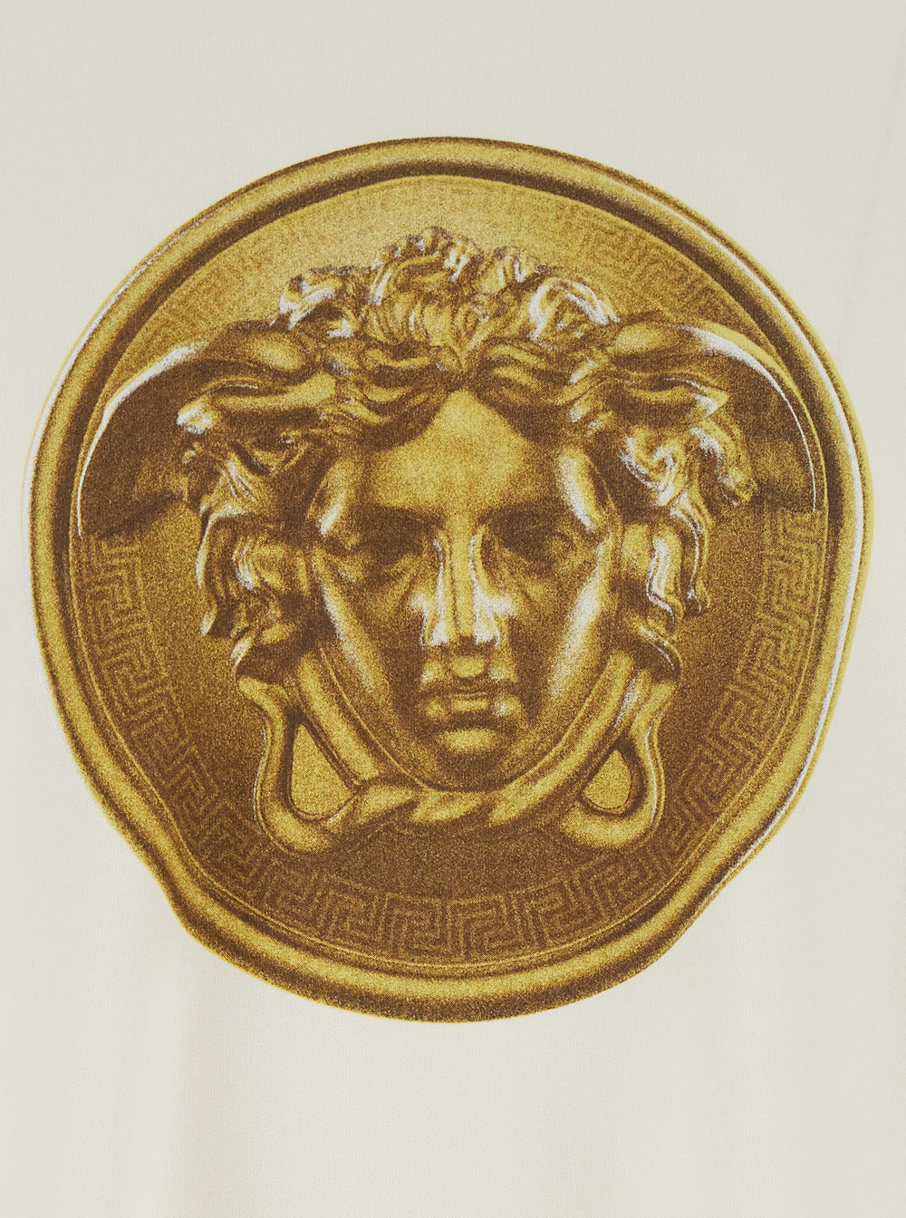 Versace Men Mudusa Doblone In Oro Stampata