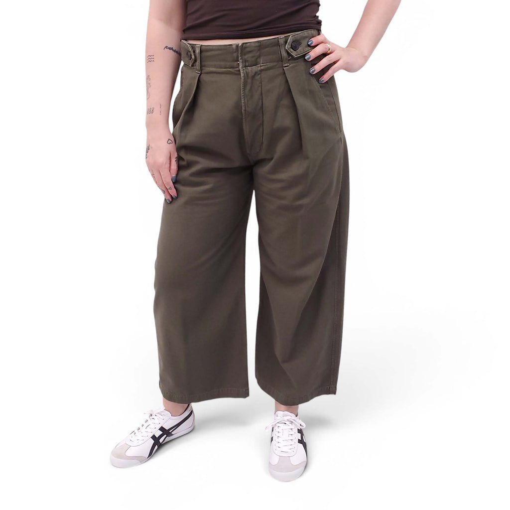 CITIZENS OF HUMANITY GREEN 'PAYTON' PANTS - SIZE 28