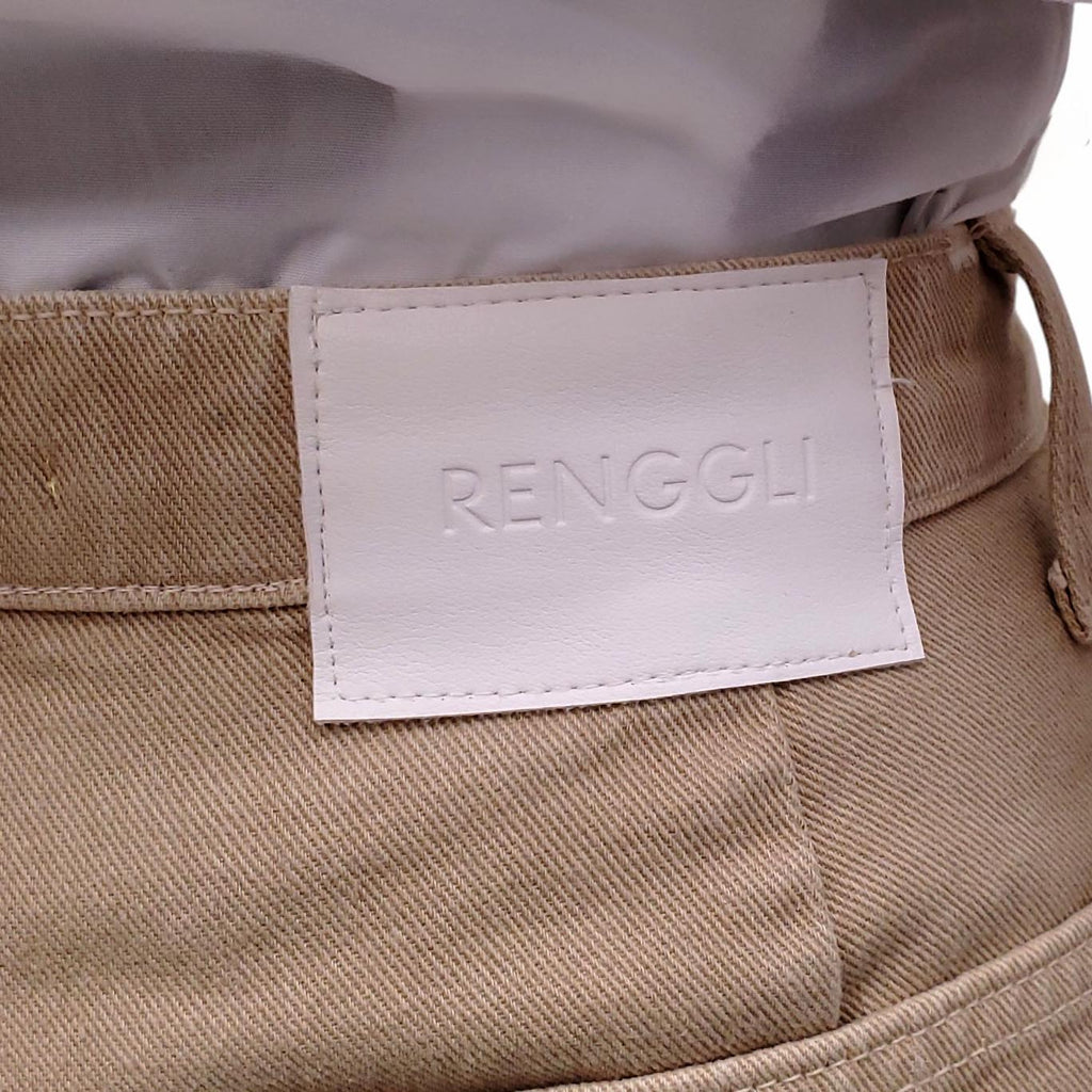 RENGGLI KHAKI SLIM-FIT WORK PANTS - SIZE 24