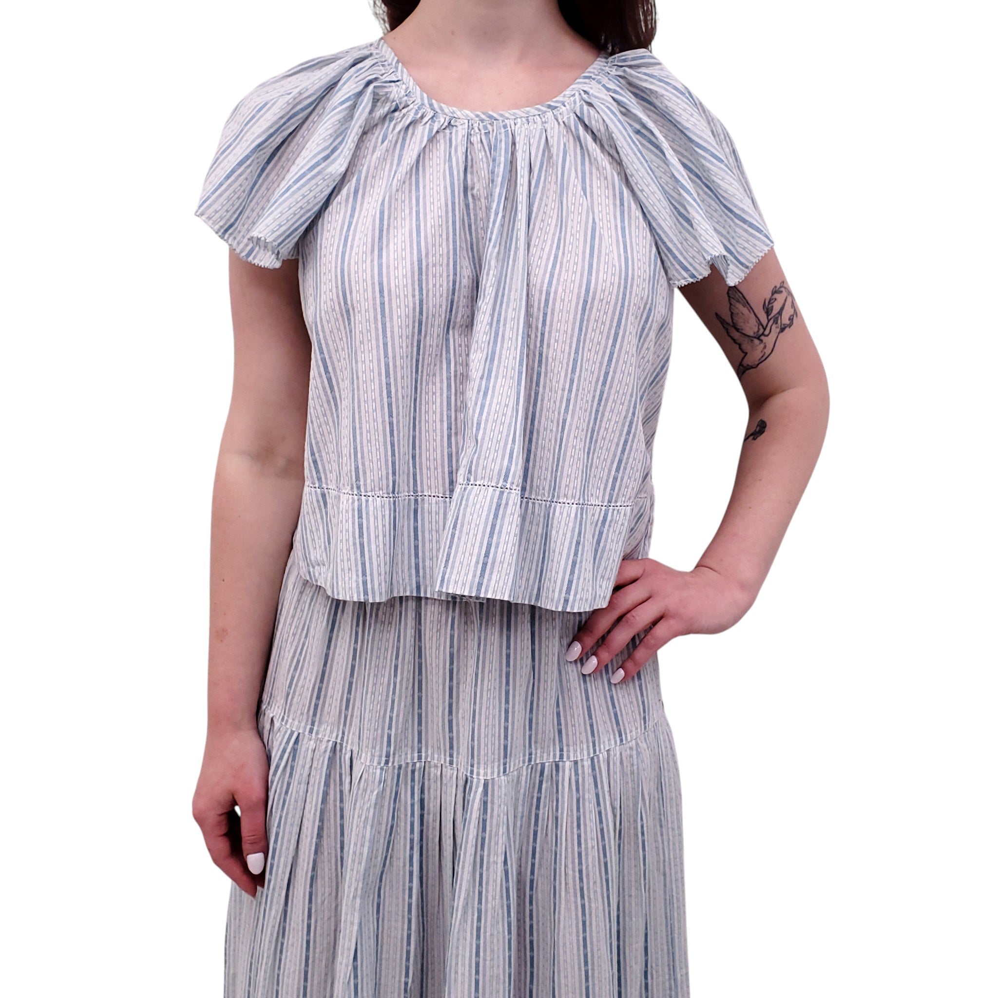 THE GREAT 2-PIECE STRIPED SET - SIZE S