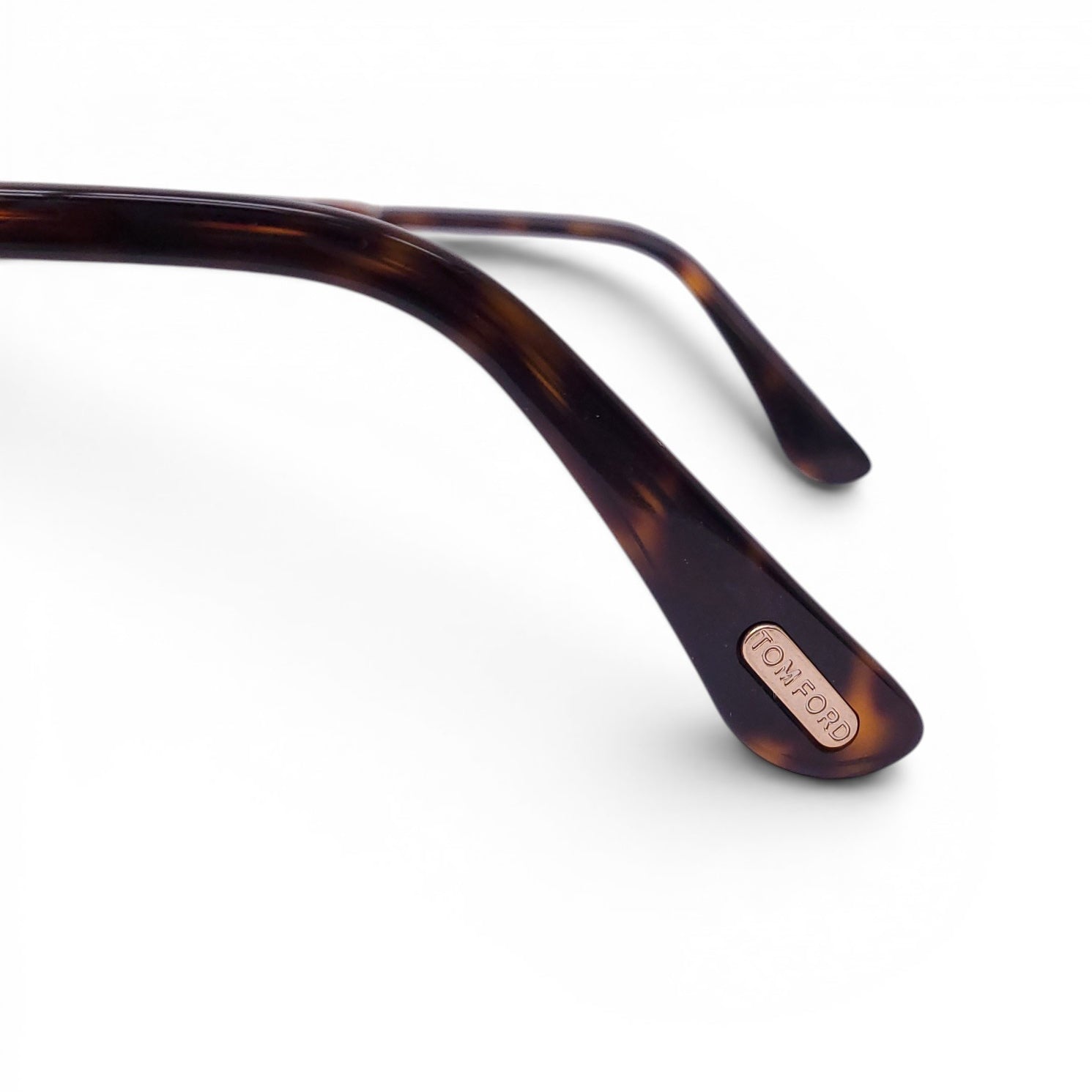 TOM FORD TORTOISE SHELL AND GOLD OMBRE LENS SUNGLASSES