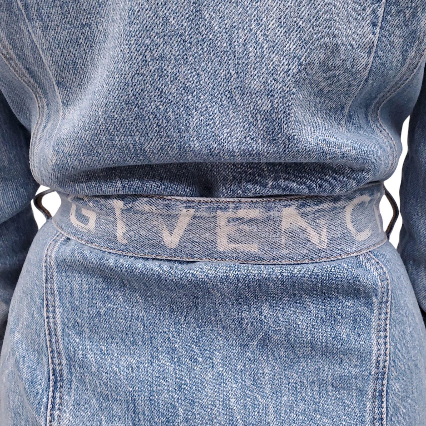 GIVENCHY DENIM DRESS - SIZE 36