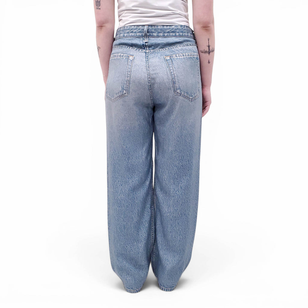 RAG & BONE MIRAMAR PANTS WITH FAUX RIPS - SIZE 26