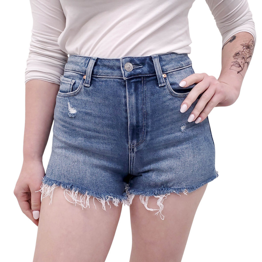PAIGE DENIM SHORTS - SIZE 25