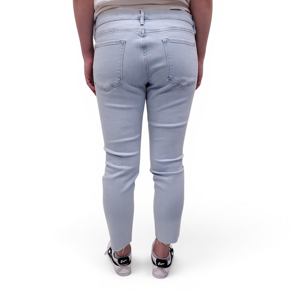 FRAME LIGHT WASH ‘LE GARÇON’ JEANS - SIZE 30