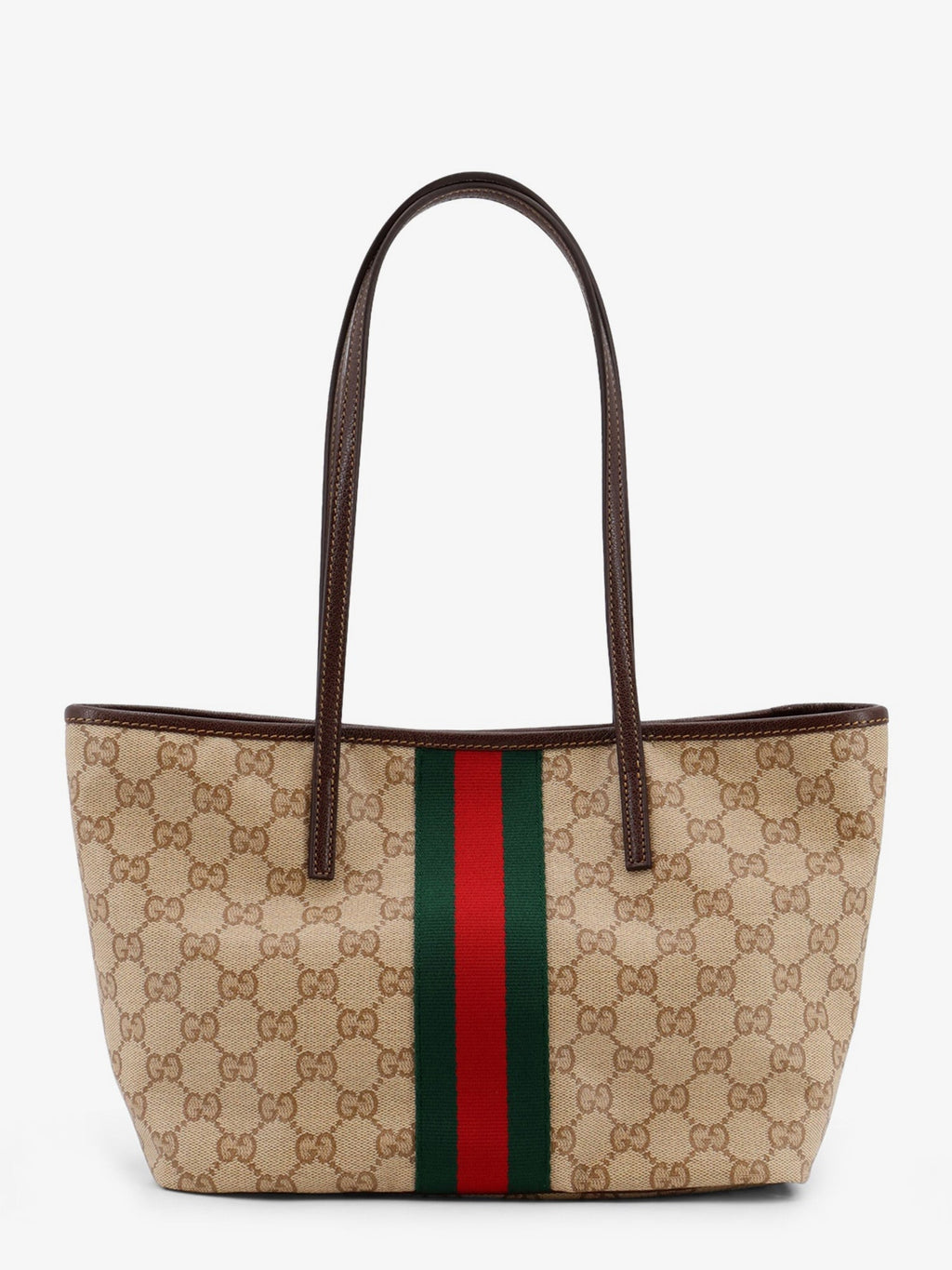 Gucci Women Tribeca Gg Fabric Shopping Bag