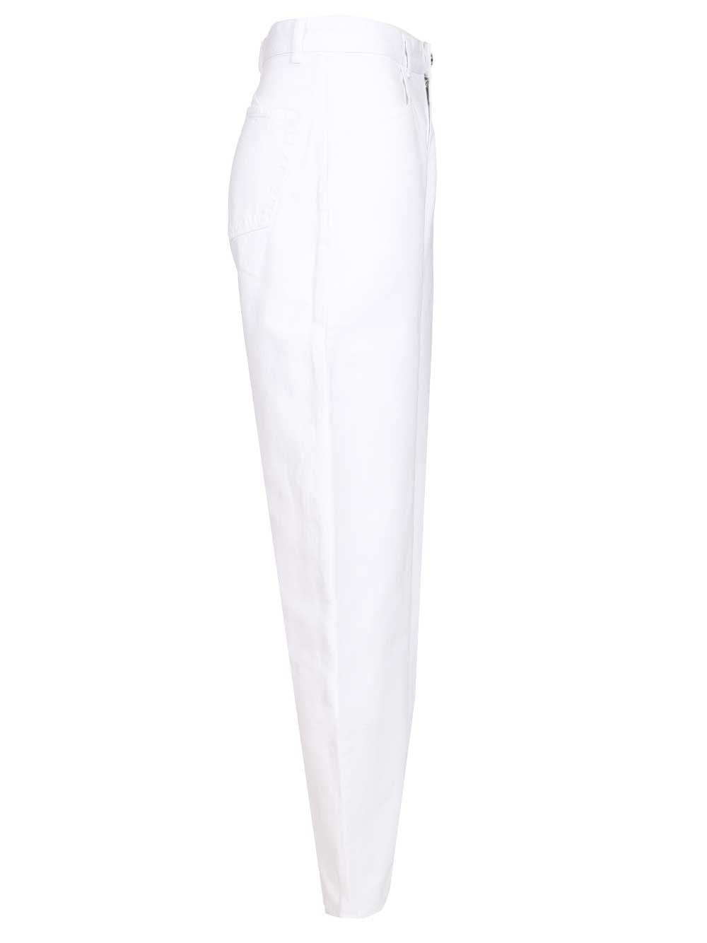 Alaïa Women Low-Waisted Barrel Jeans