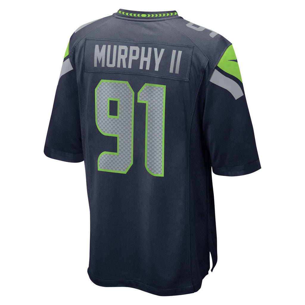 Seattle Seahawks Byron Murphy II College Navy Player Game Jersey