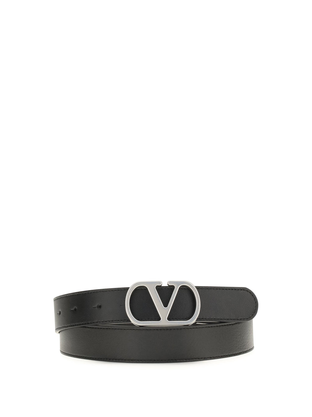 Valentino Garavani Men Vlogo Signature Leather Belt