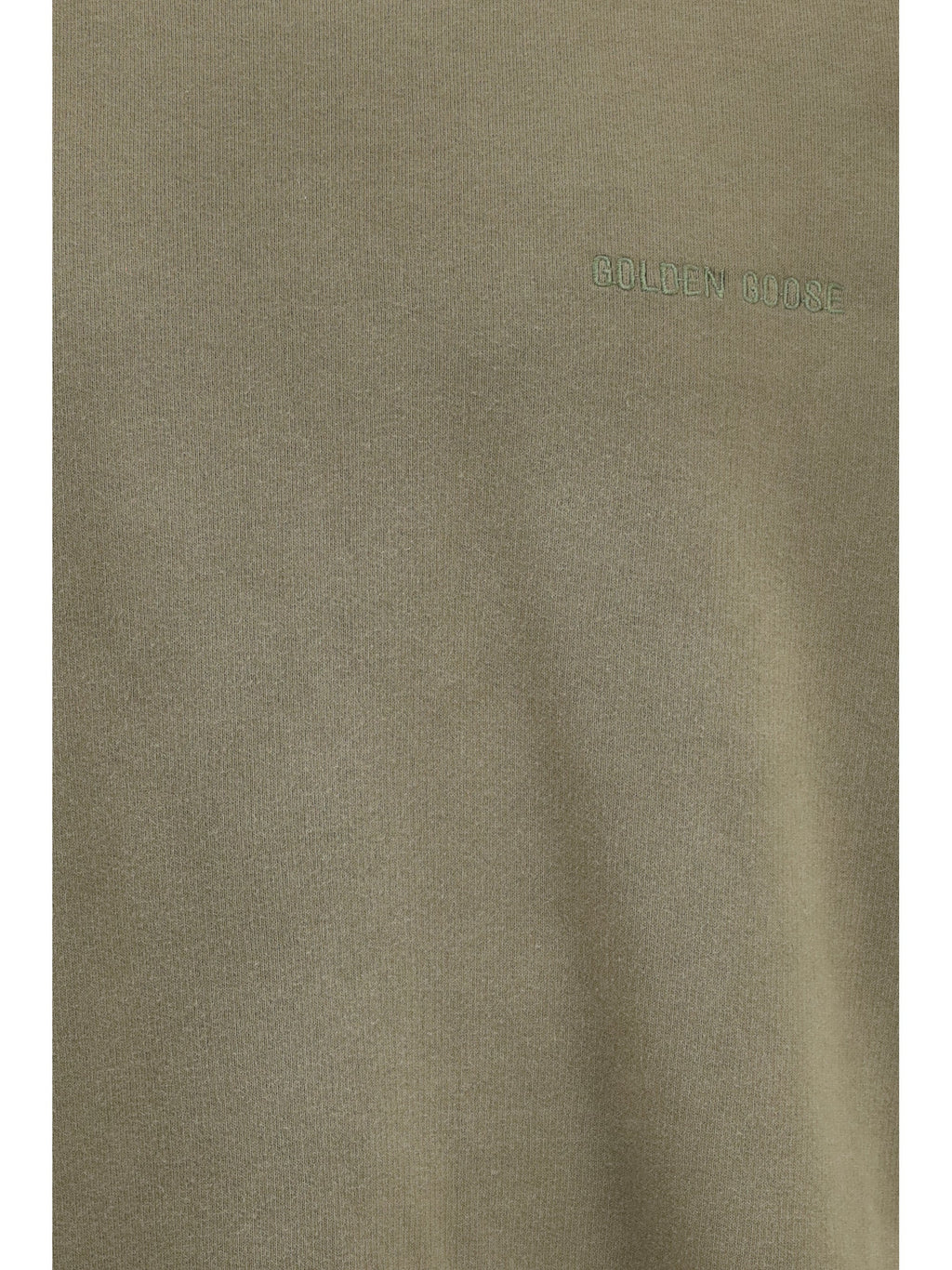 Golden Goose Men Journey Unisex Crew Neck In Garment-Dyed Cotton Fleece