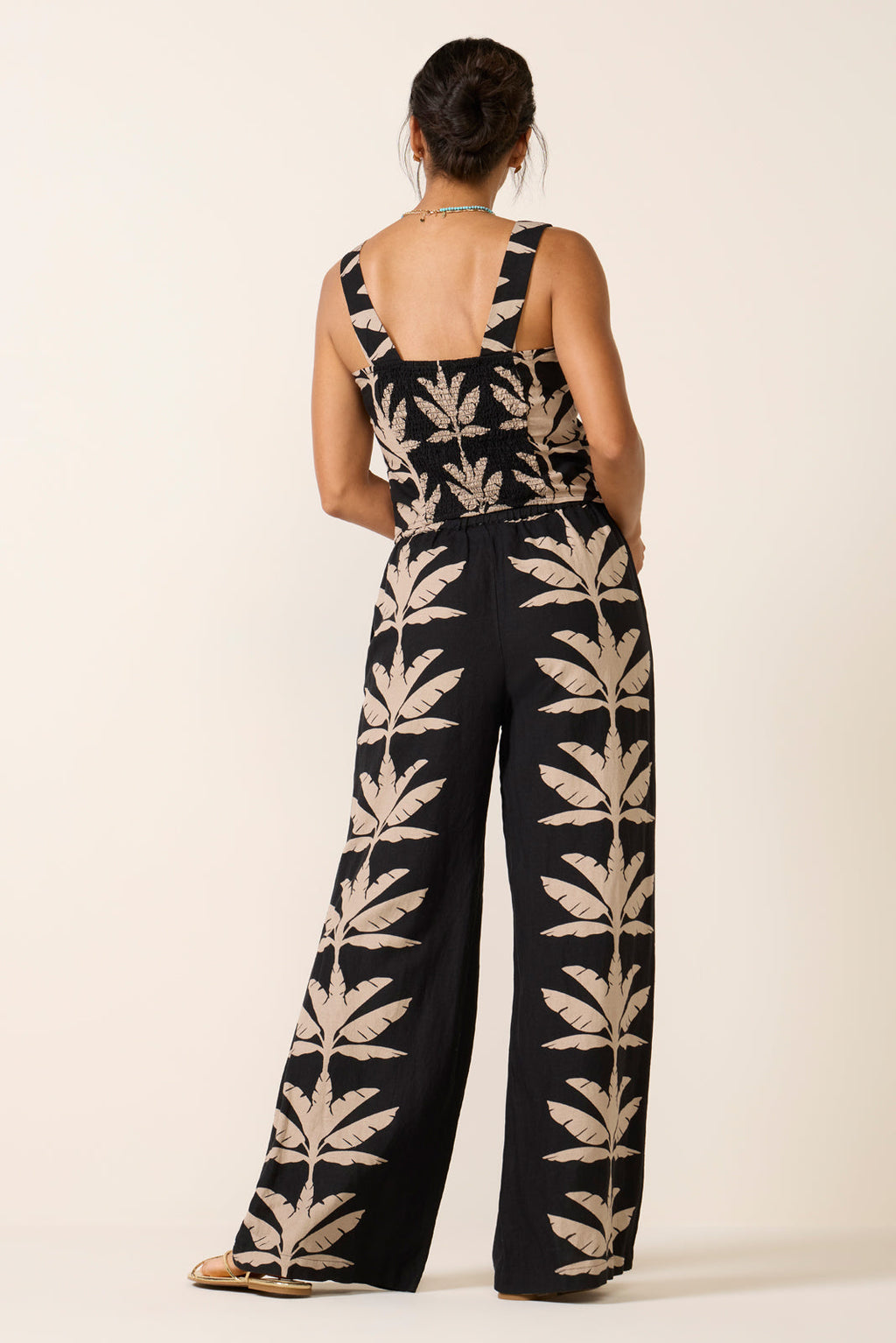 Women's Dani Wide Leg Linen Pants
