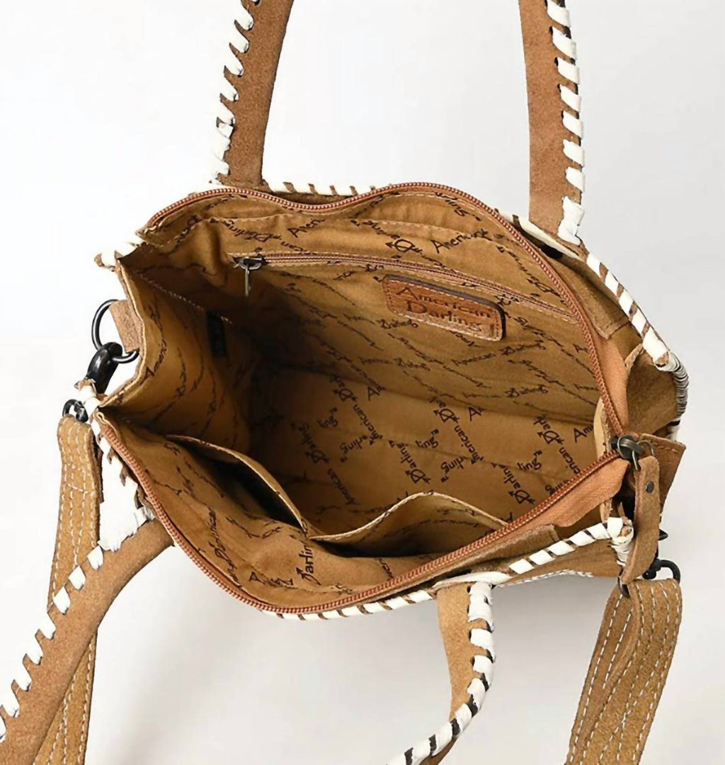 Women's Tote Bag In Tan