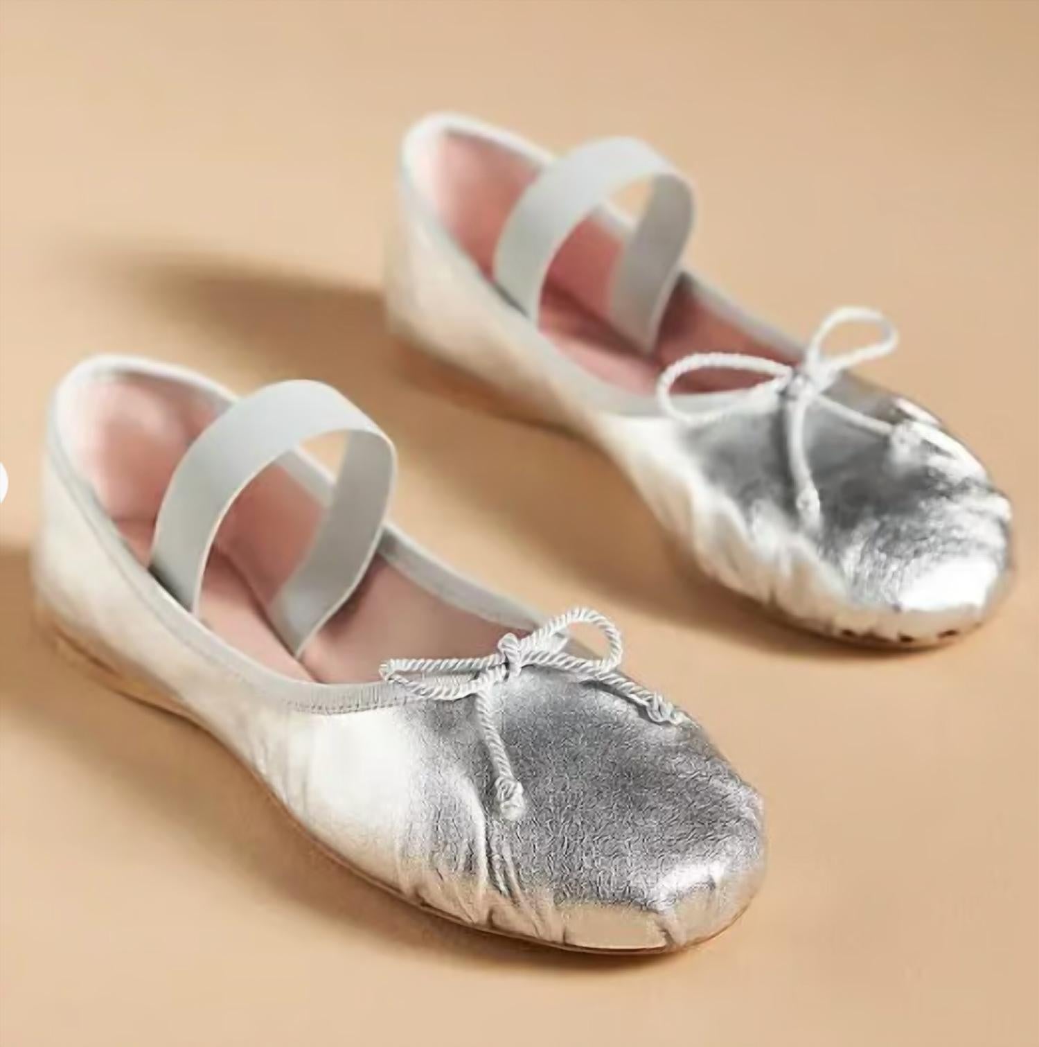 Women's Lea Shoe In Silver