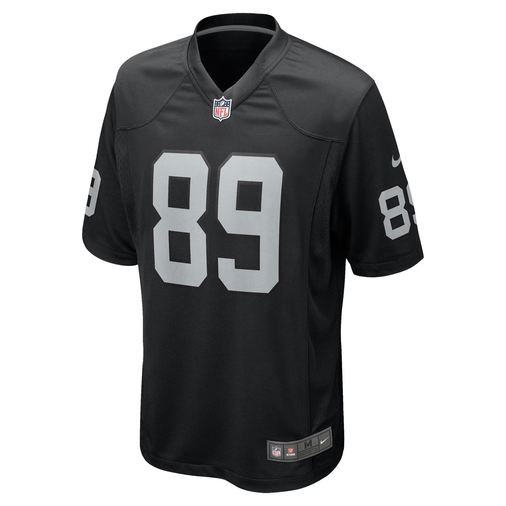 Las Vegas Raiders Brock Bowers Black Player Game Jersey