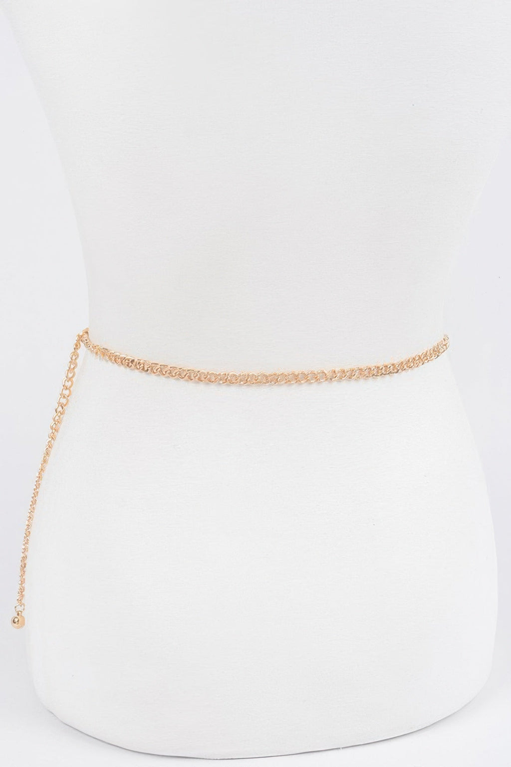 Layered Chain Statement Belt