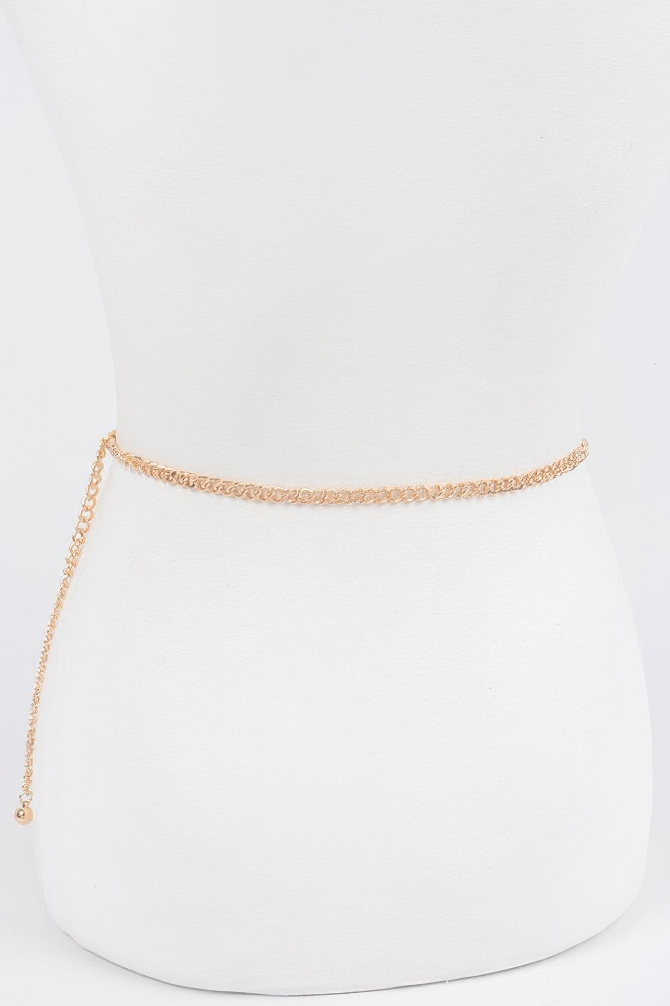 Layered Chain Statement Belt