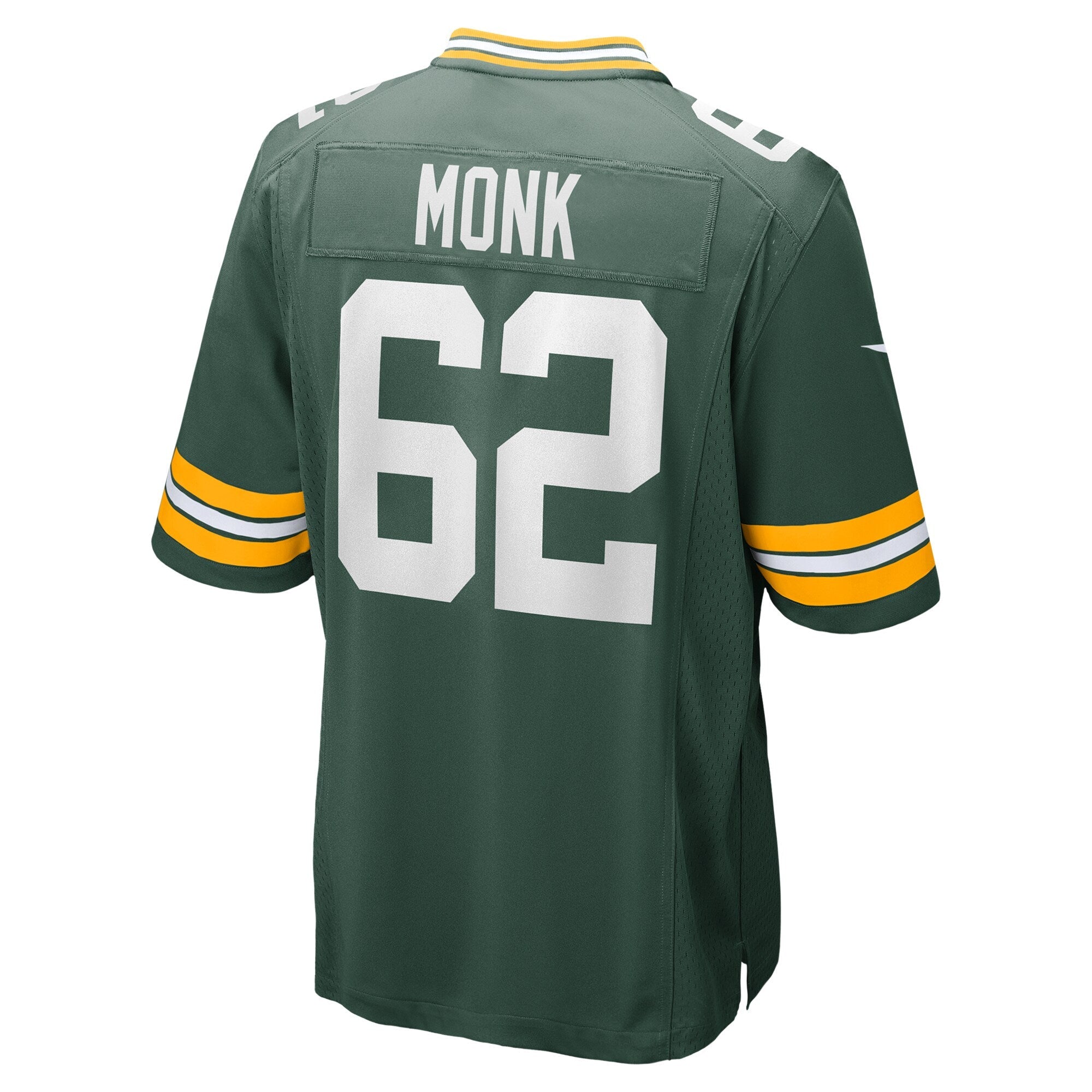 Green Bay Packers Jacob Monk Green Game Jersey