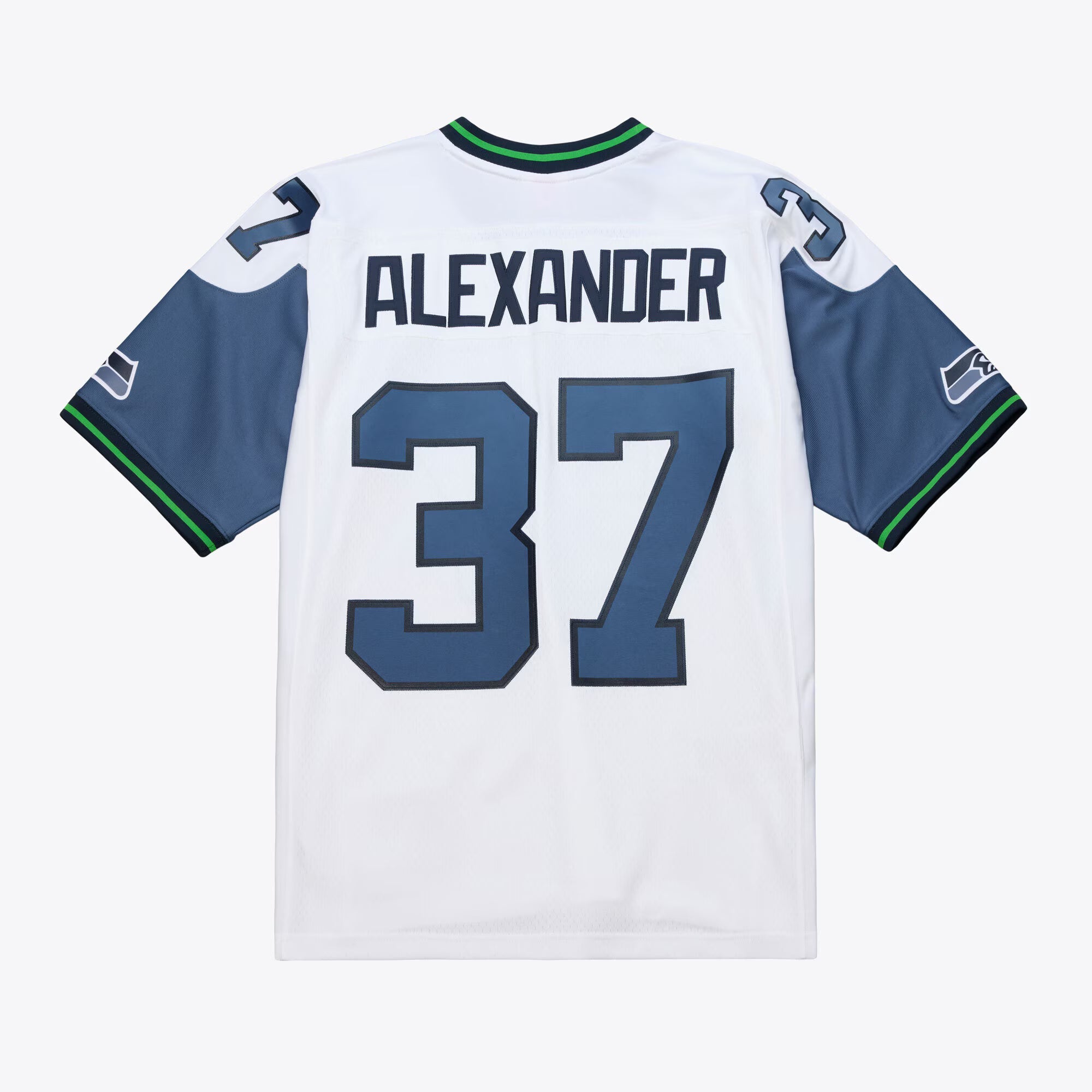 Seattle Seahawks Shaun Alexander Mitchell & Ness White 2005 Legacy Throwback Replica Jersey
