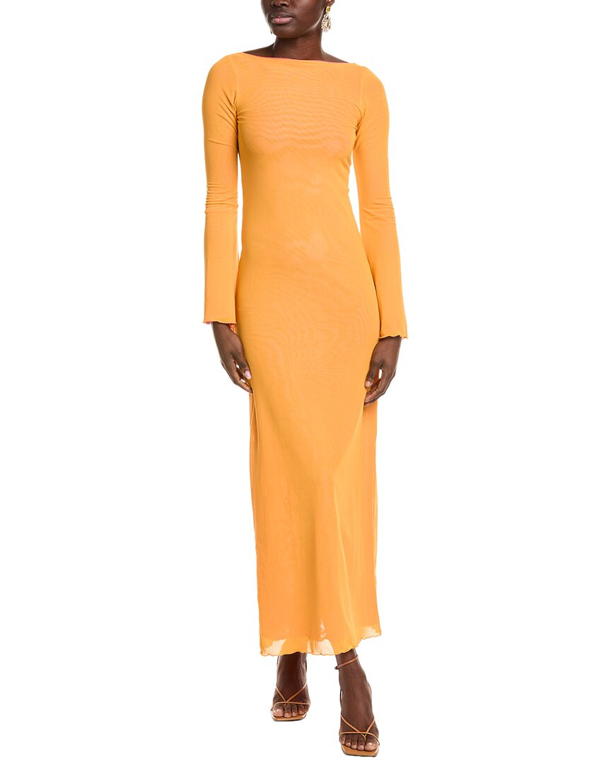 Chiara Boni La Petite Robe Paige Mesh Maxi Dress