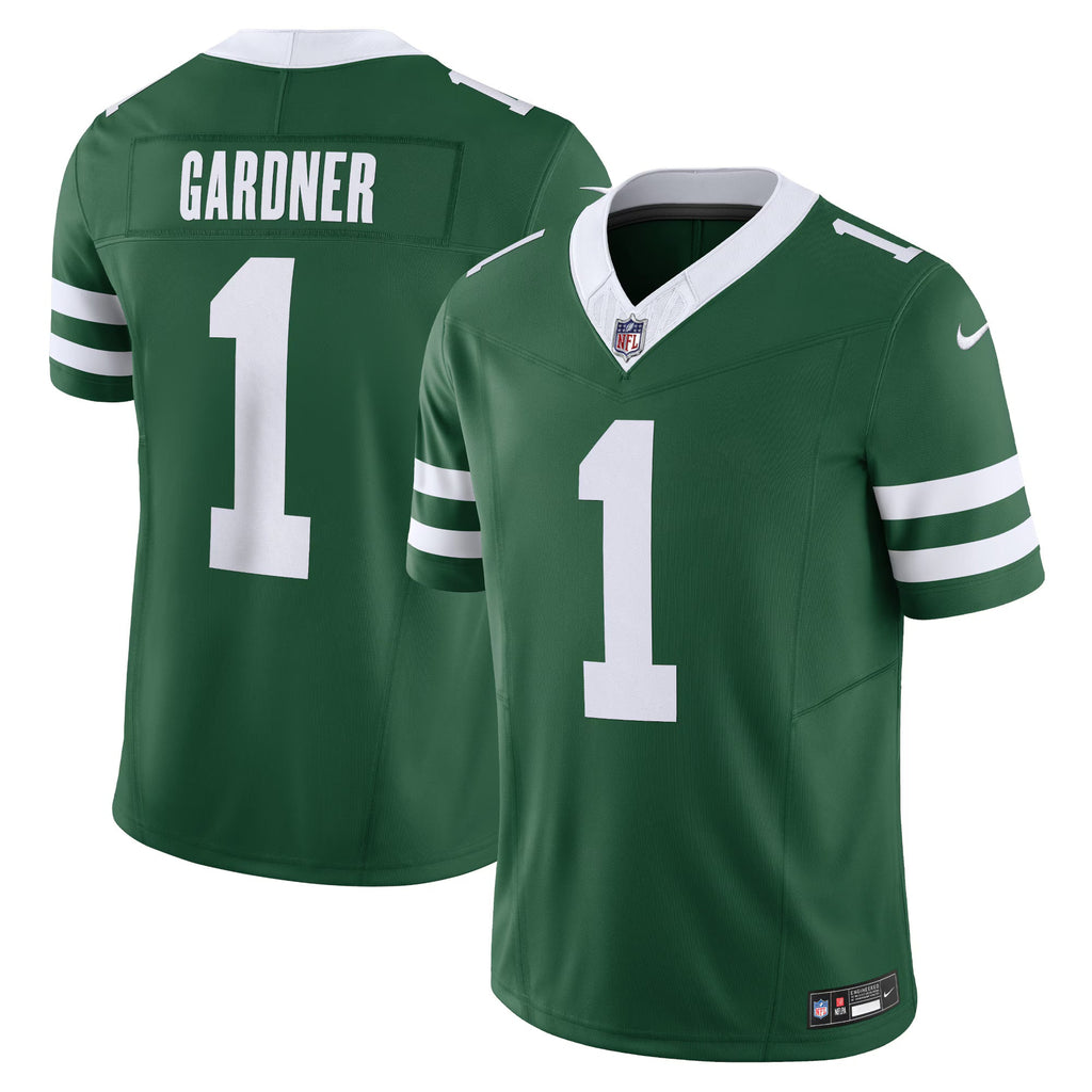 New York Jets Ahmad Sauce Gardner Legacy Green Vapor F.U.S.E. Limited Jersey