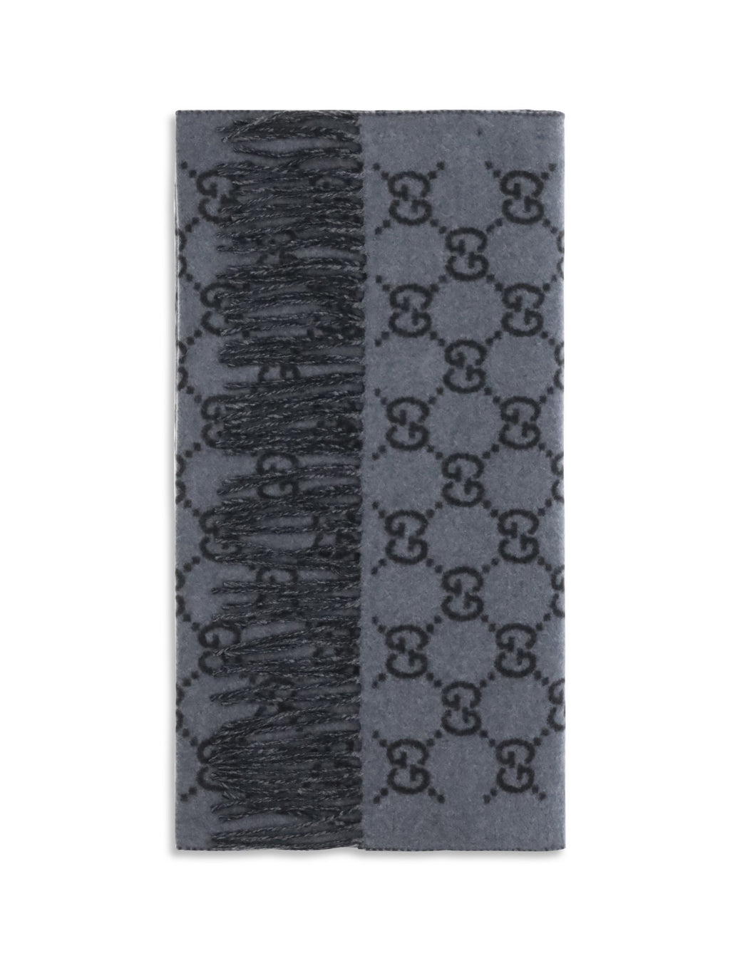 Gucci Men Gg Cashmere Scarf
