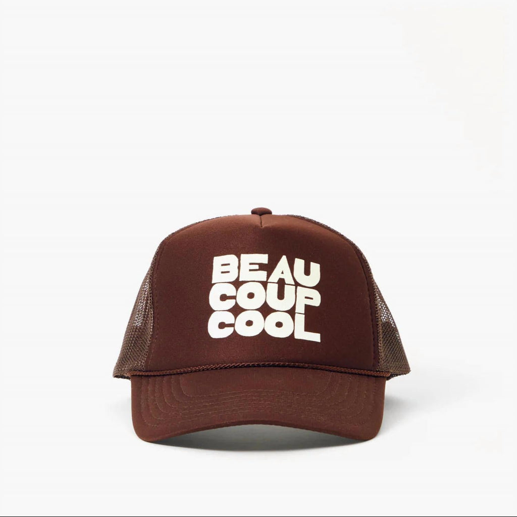 Women's Trucker Hat In Chocolate