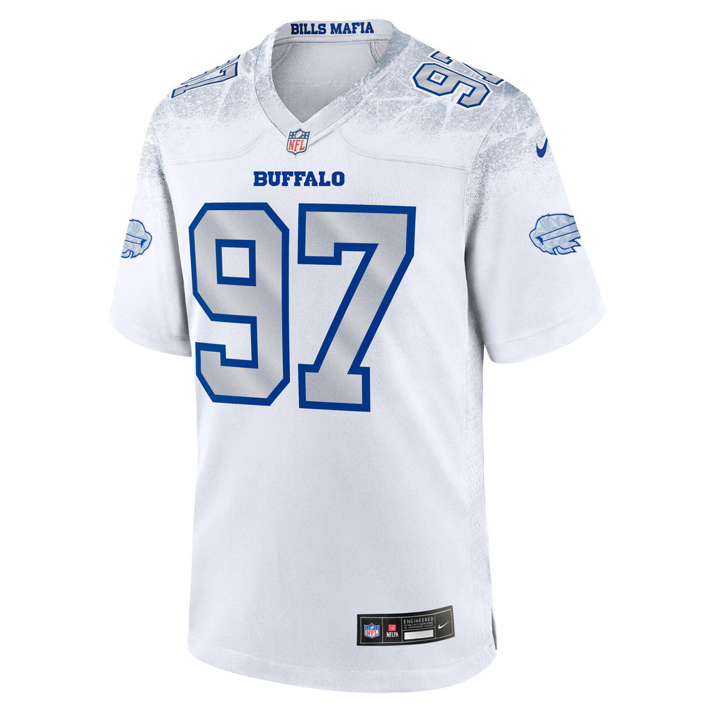 Buffalo Bills Joey Bosa White 2025 Rivalries Collection Game Jersey