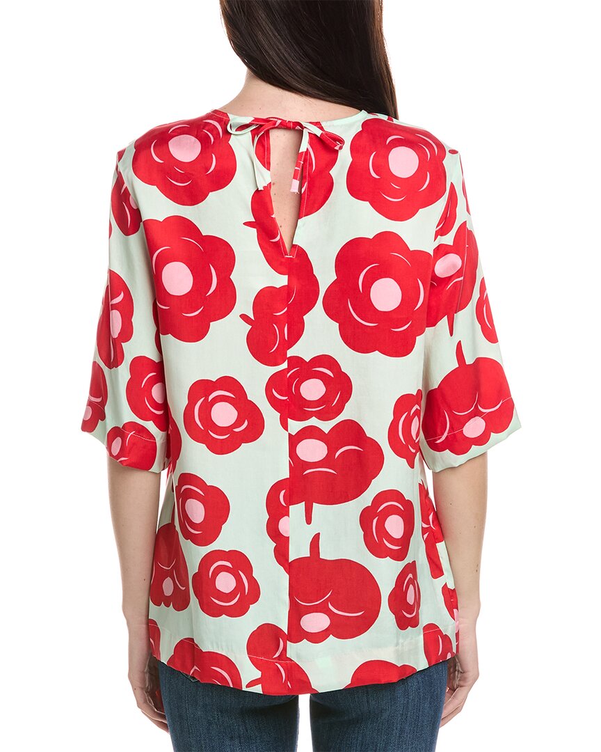 Marimekko Toinen Tumma Tie Back Top