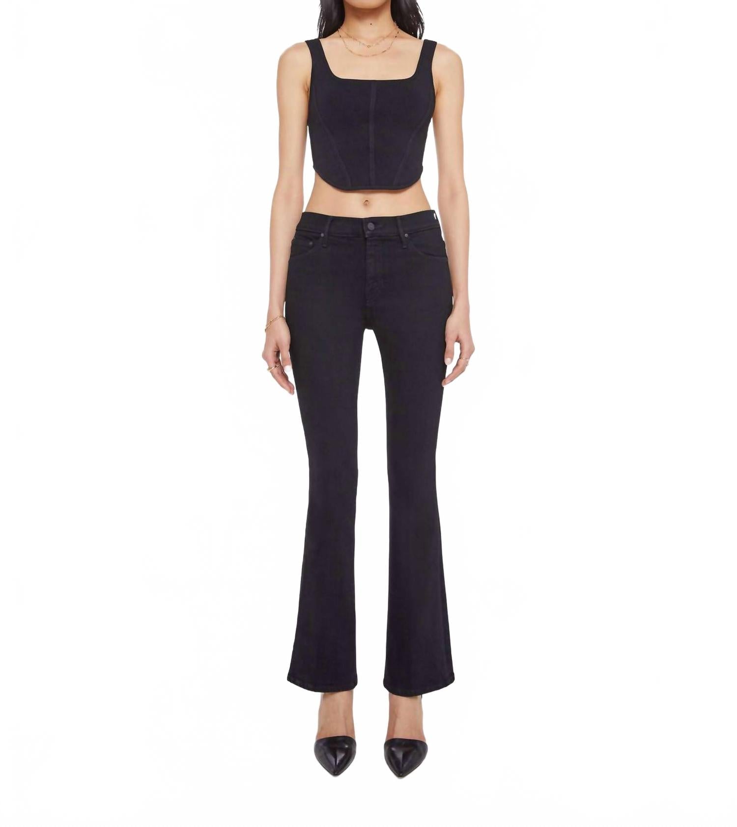 Weekender Flare Jeans In Nighty Night