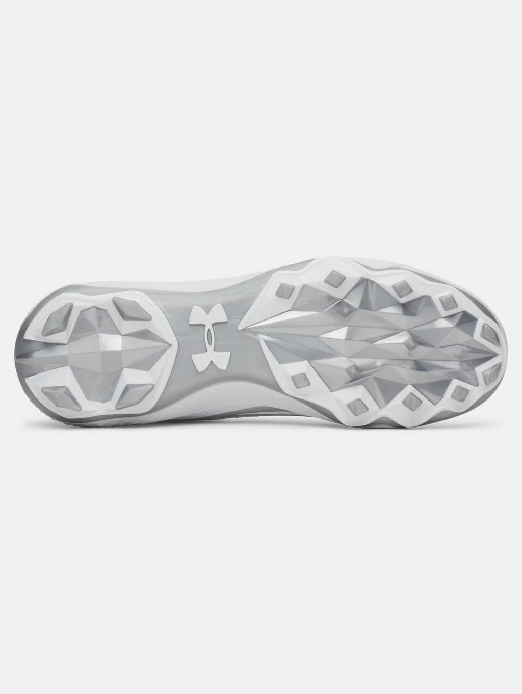 Men's Spotlight Mid Athletic Shoes In White & Silver