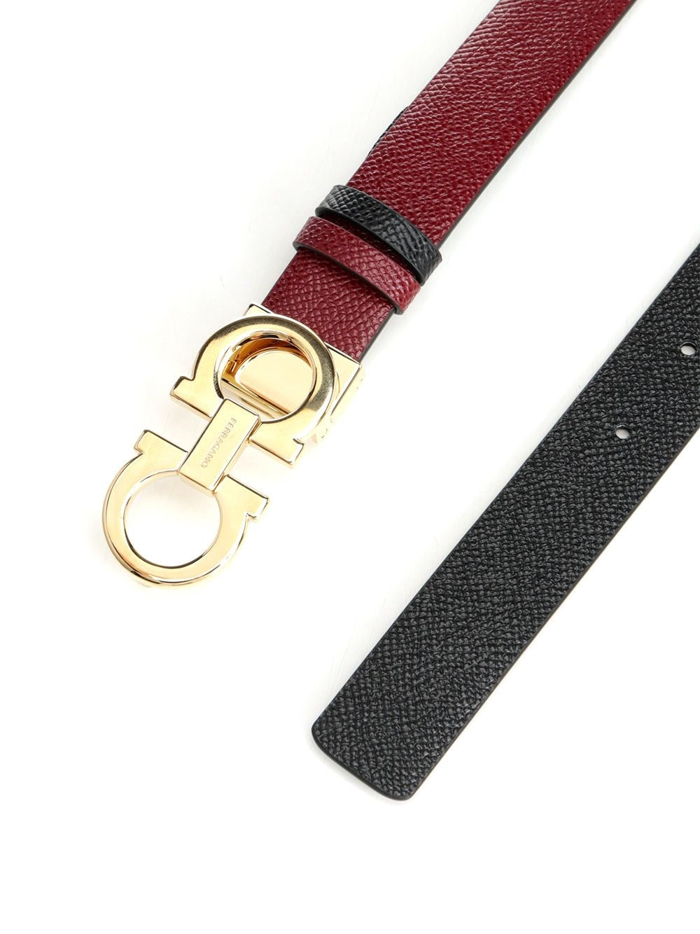 Ferragamo Women "Gancini" Reversible Belt