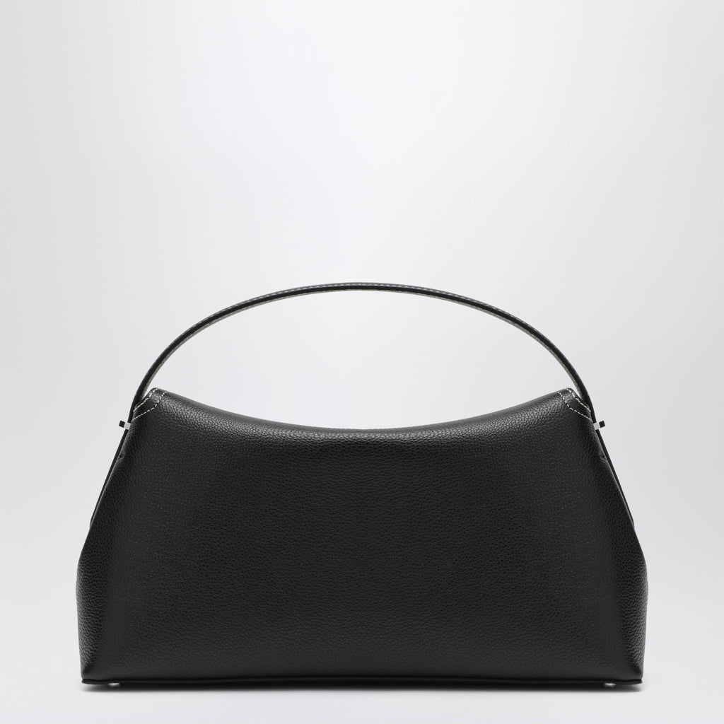 Toteme Everyday Bag In Black Grained Leather Women