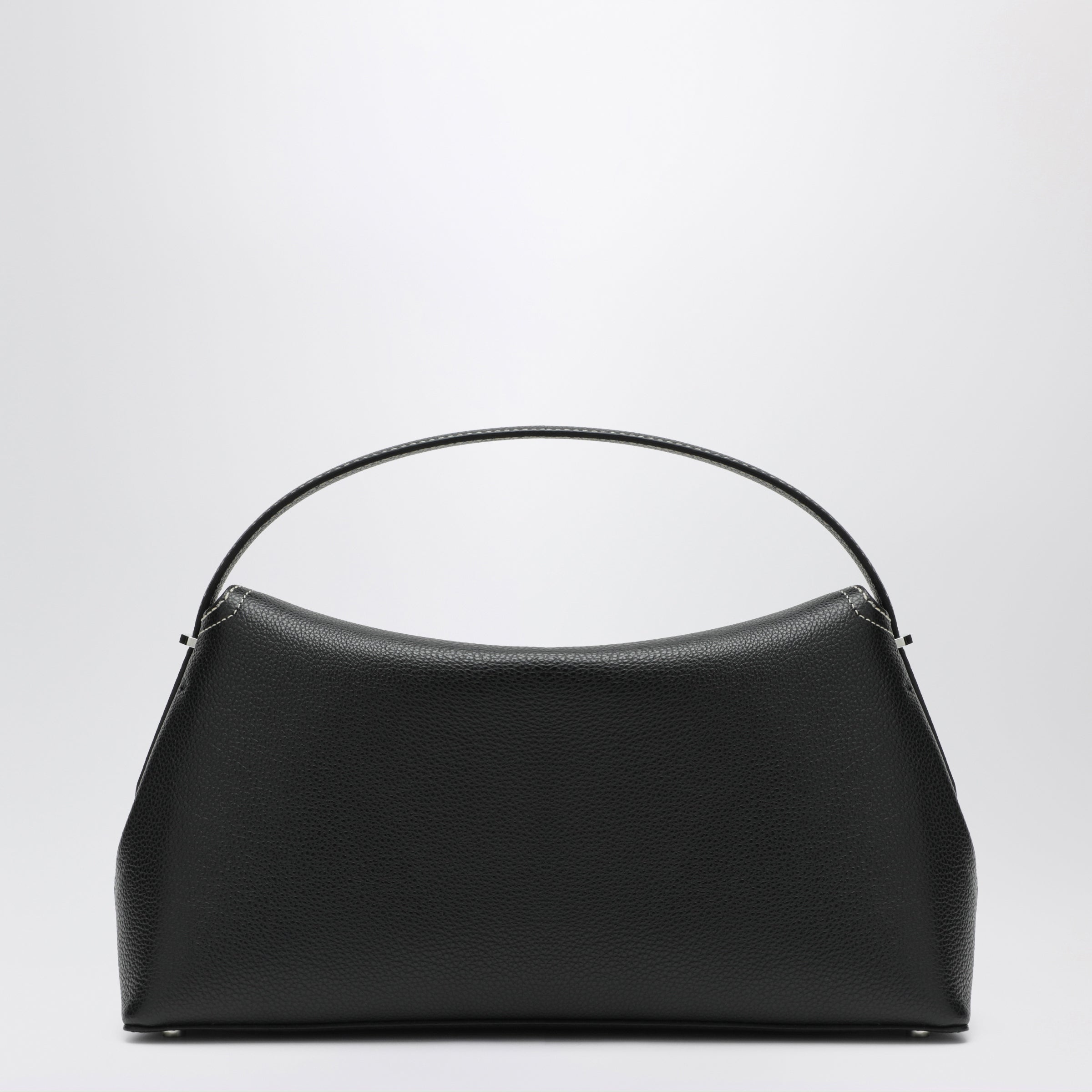 Toteme Everyday Bag In Black Grained Leather Women