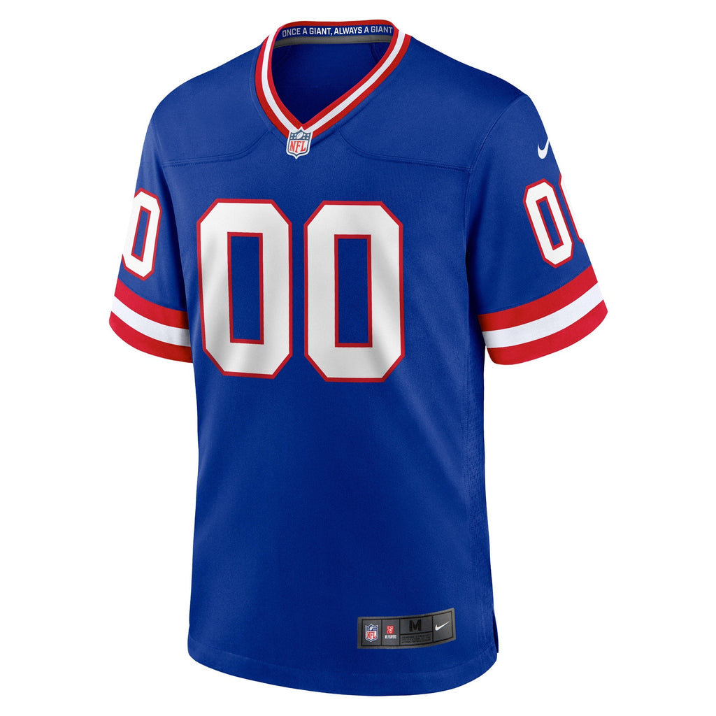 New York Giants Royal Classic Custom Game Jersey