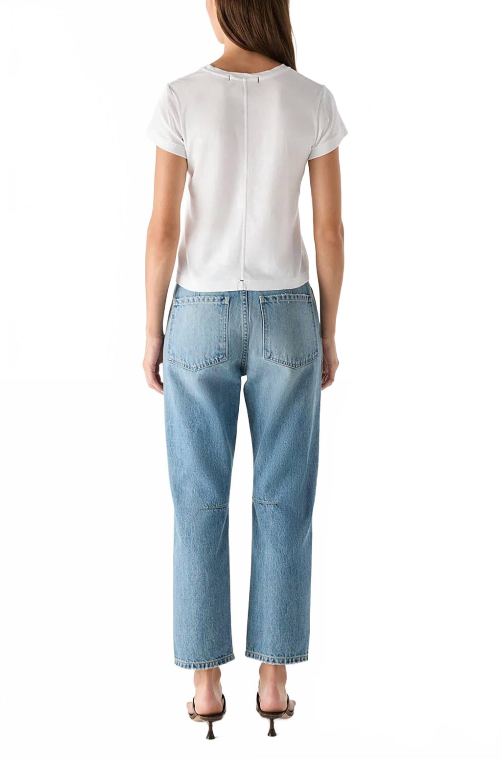 Cate High Rise Cropped Jeans In Pulse