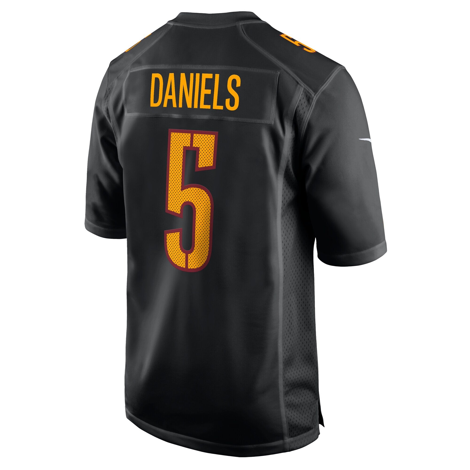 Washington Commanders Jayden Daniels Carbon Black Fashion Jersey