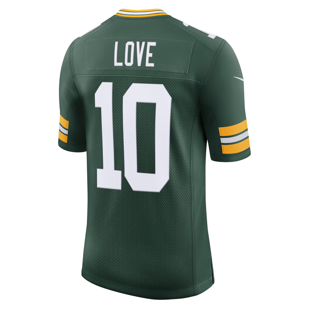 Green Bay Packers Jordan Love Green Team Vapor Untouchable Limited Jersey