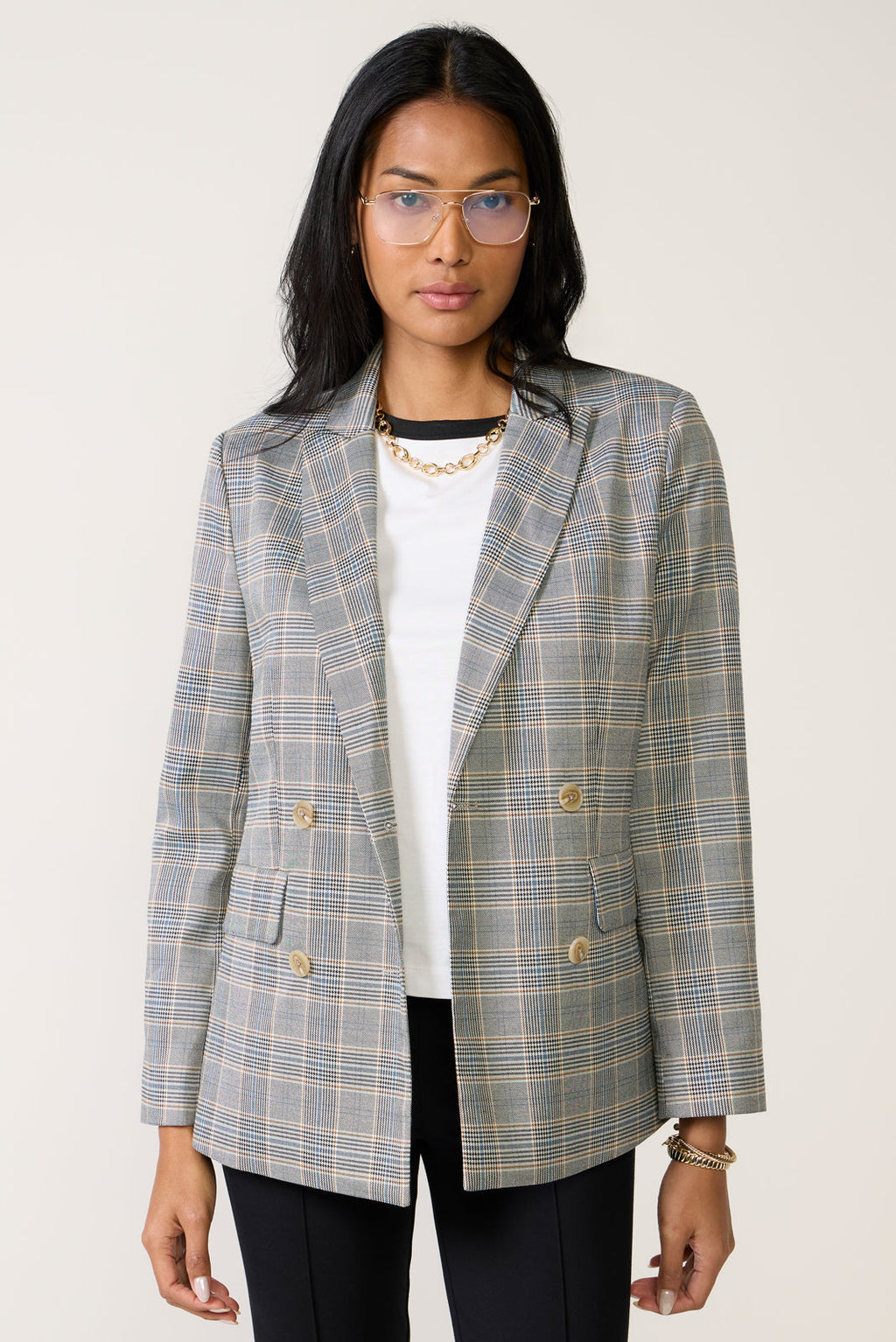 Women's Marcia Plaid Blazer