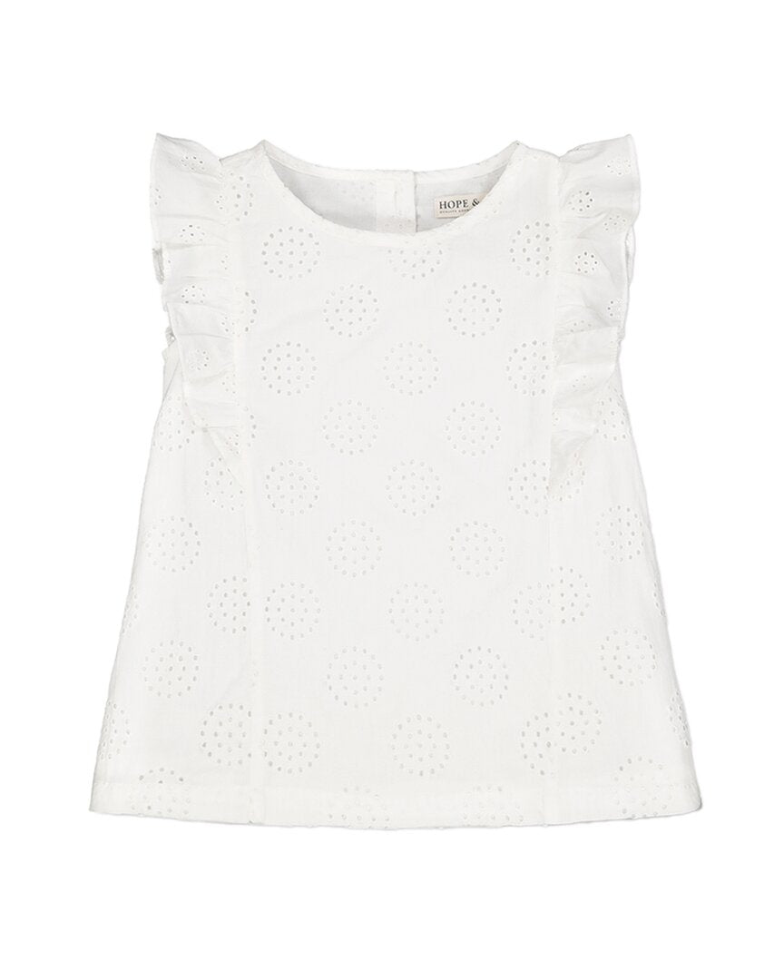 Hope & Henry Flutter Top