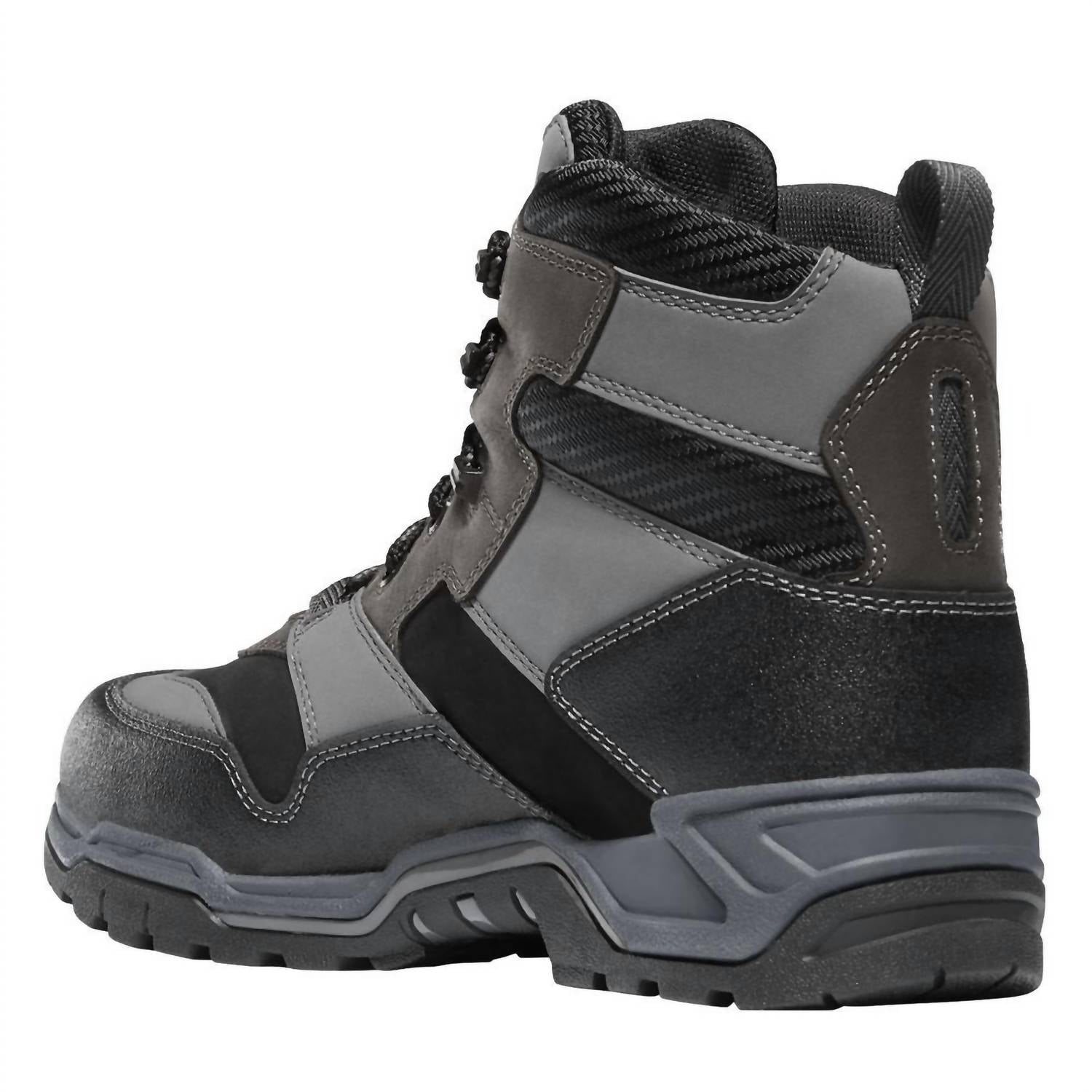 Men's Field Ranger Waterproof Work Boot In Gray/red