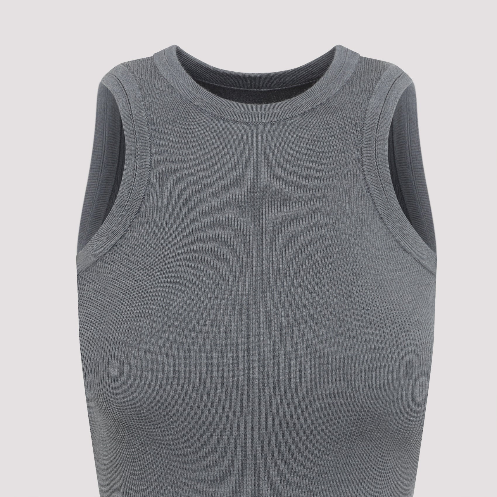 Phoebe Philo Ribbed Tank Top Women
