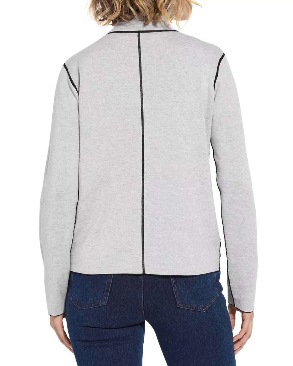 Reversible Cashmere Cardigan In Black