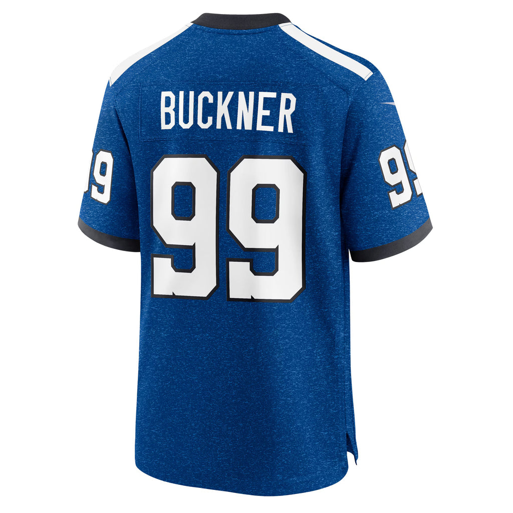 Indianapolis Colts DeForest Buckner Blue Alternate Game Jersey