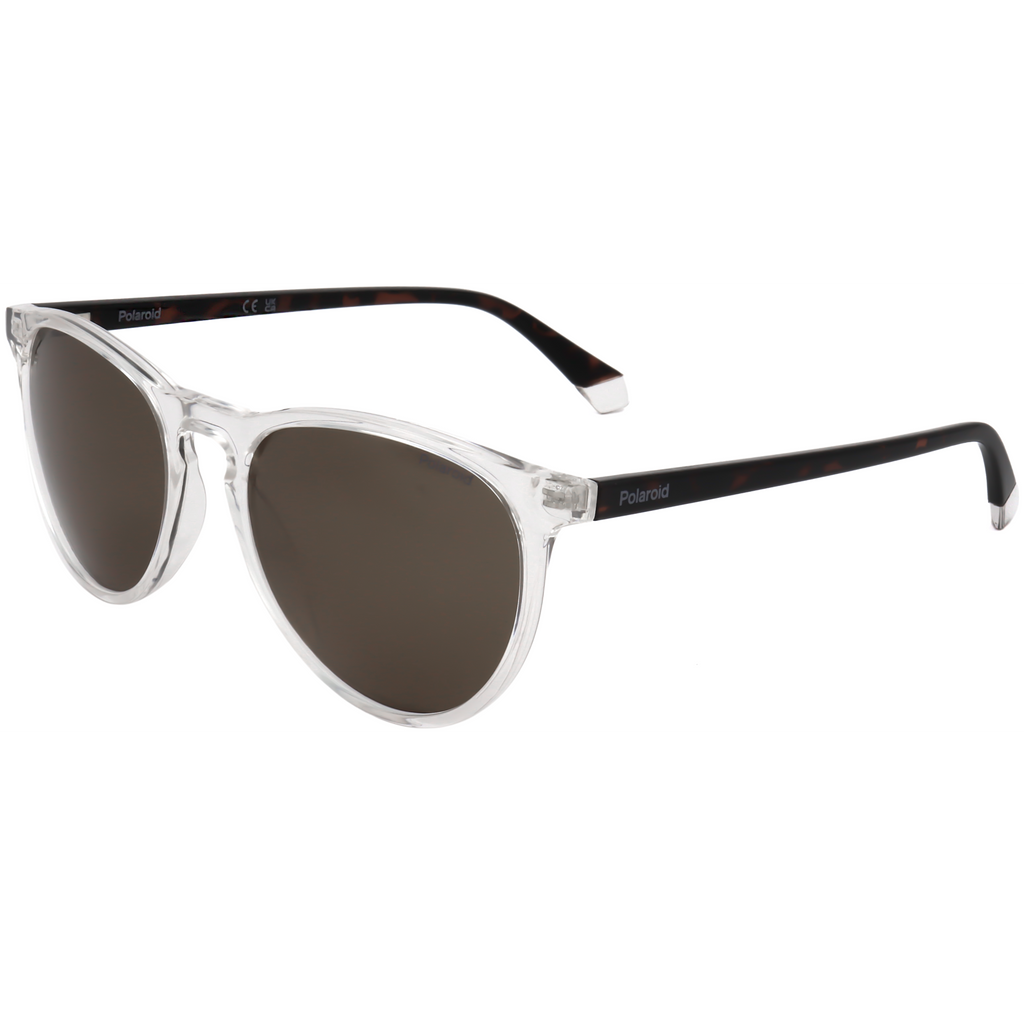 Polaroid Unisex 54 mm White Sunglasses